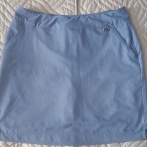 Greg Norman Collection Sky Blue Mini Skort